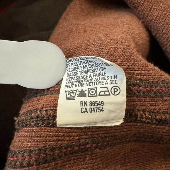 Tommy Bahama Mens Brown 1/4 Zip Pullover Long Sleeve Sweater - Picture 8 of 10